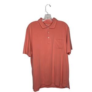 Peter Millar Pink Golf Polo Mens Size L
